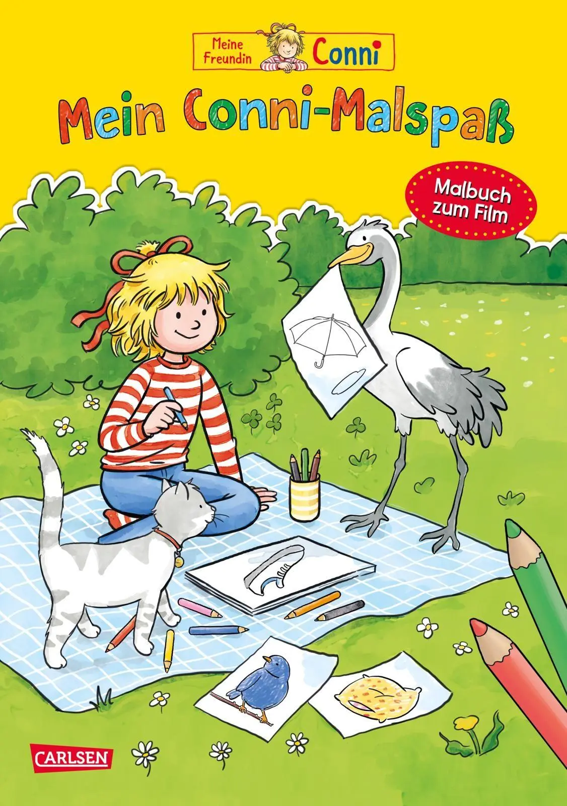 Cover: 9783551193285 | Conni Gelbe Reihe (Beschäftigungsbuch): Mein Conni Malspaß | Sörensen