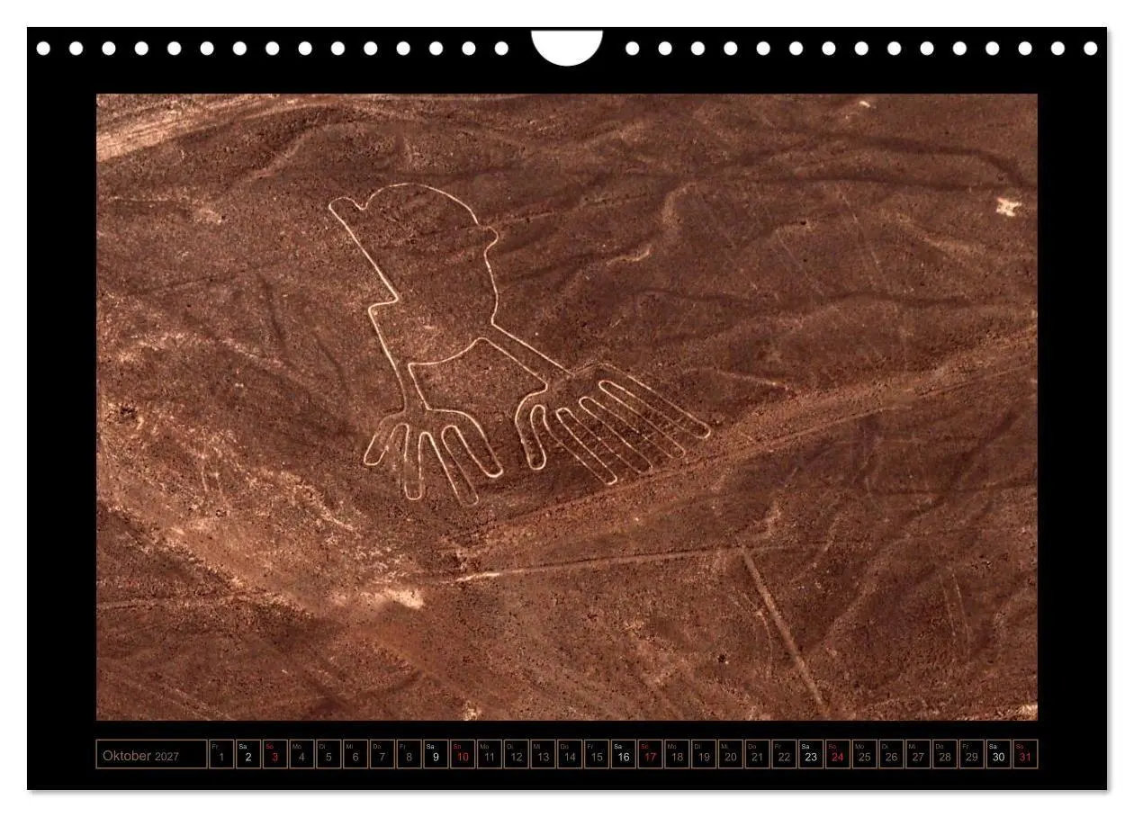 Bild: 9783594213285 | Die NAZCA Linien - Geheimnisvolle Figuren (Wandkalender 2027 DIN A4...