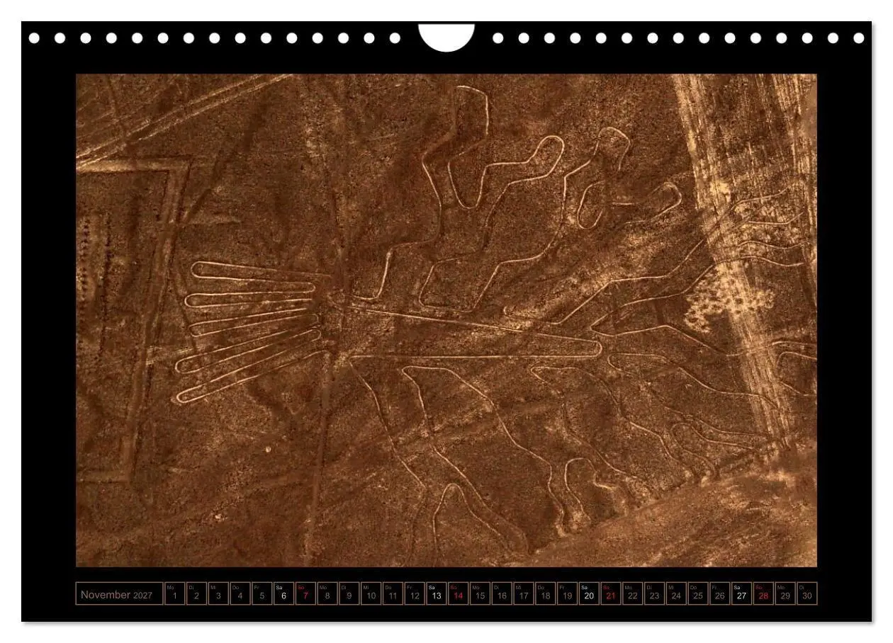 Bild: 9783594213285 | Die NAZCA Linien - Geheimnisvolle Figuren (Wandkalender 2027 DIN A4...