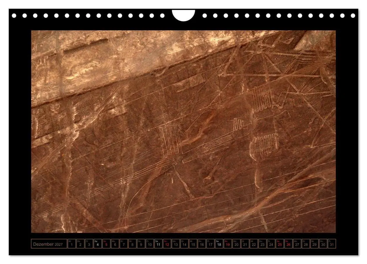 Bild: 9783594213285 | Die NAZCA Linien - Geheimnisvolle Figuren (Wandkalender 2027 DIN A4...