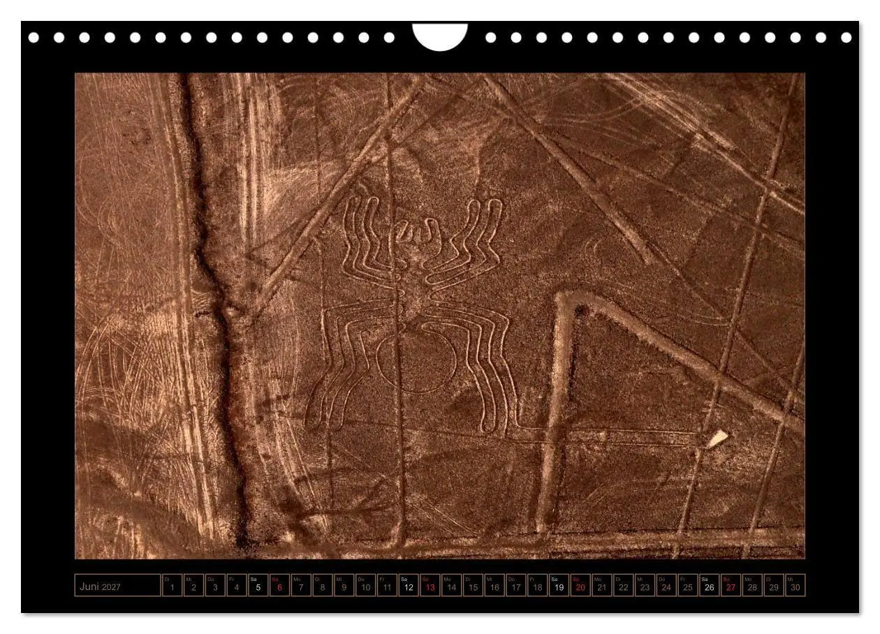 Bild: 9783594213285 | Die NAZCA Linien - Geheimnisvolle Figuren (Wandkalender 2027 DIN A4...