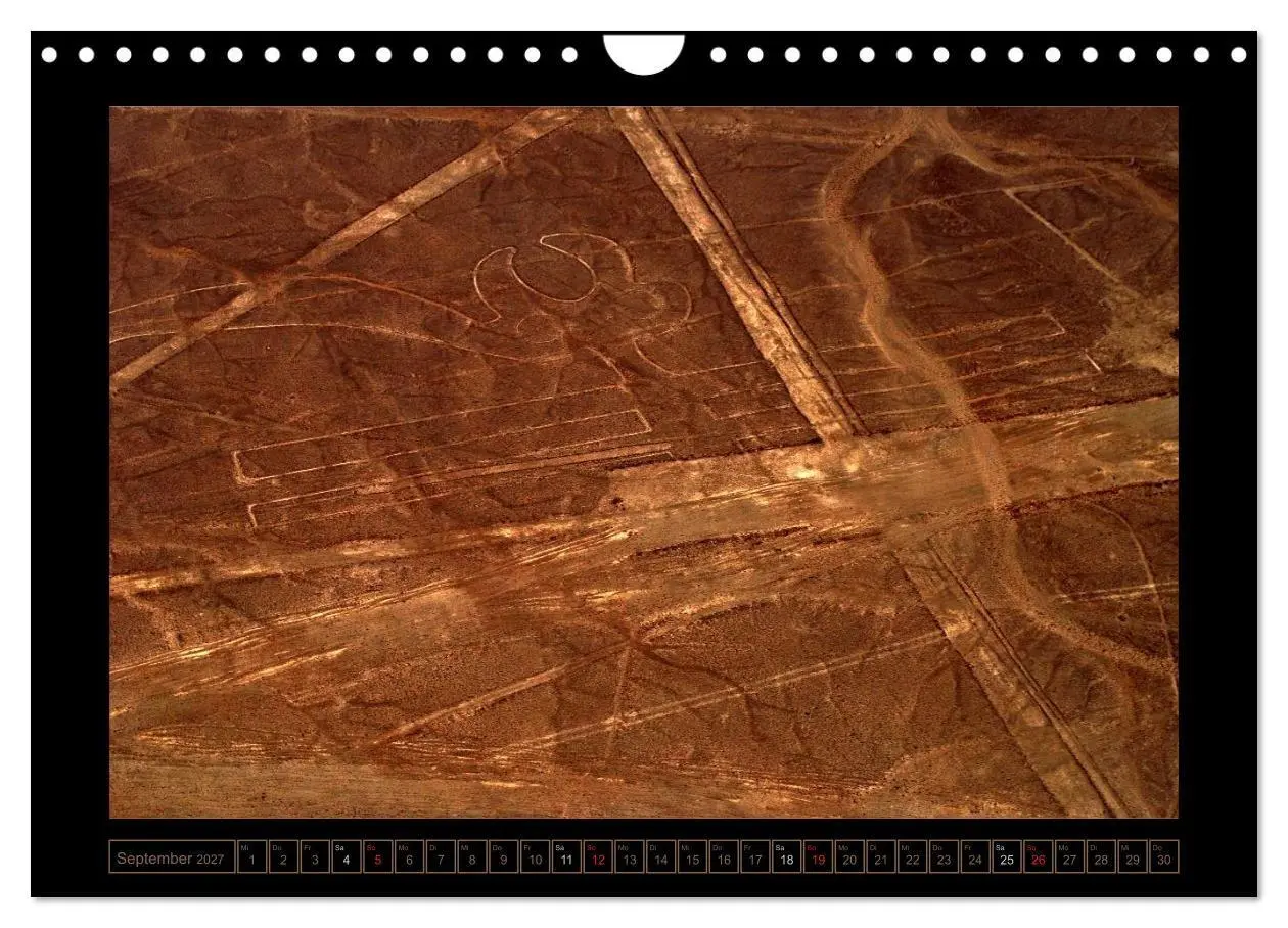 Bild: 9783594213285 | Die NAZCA Linien - Geheimnisvolle Figuren (Wandkalender 2027 DIN A4...