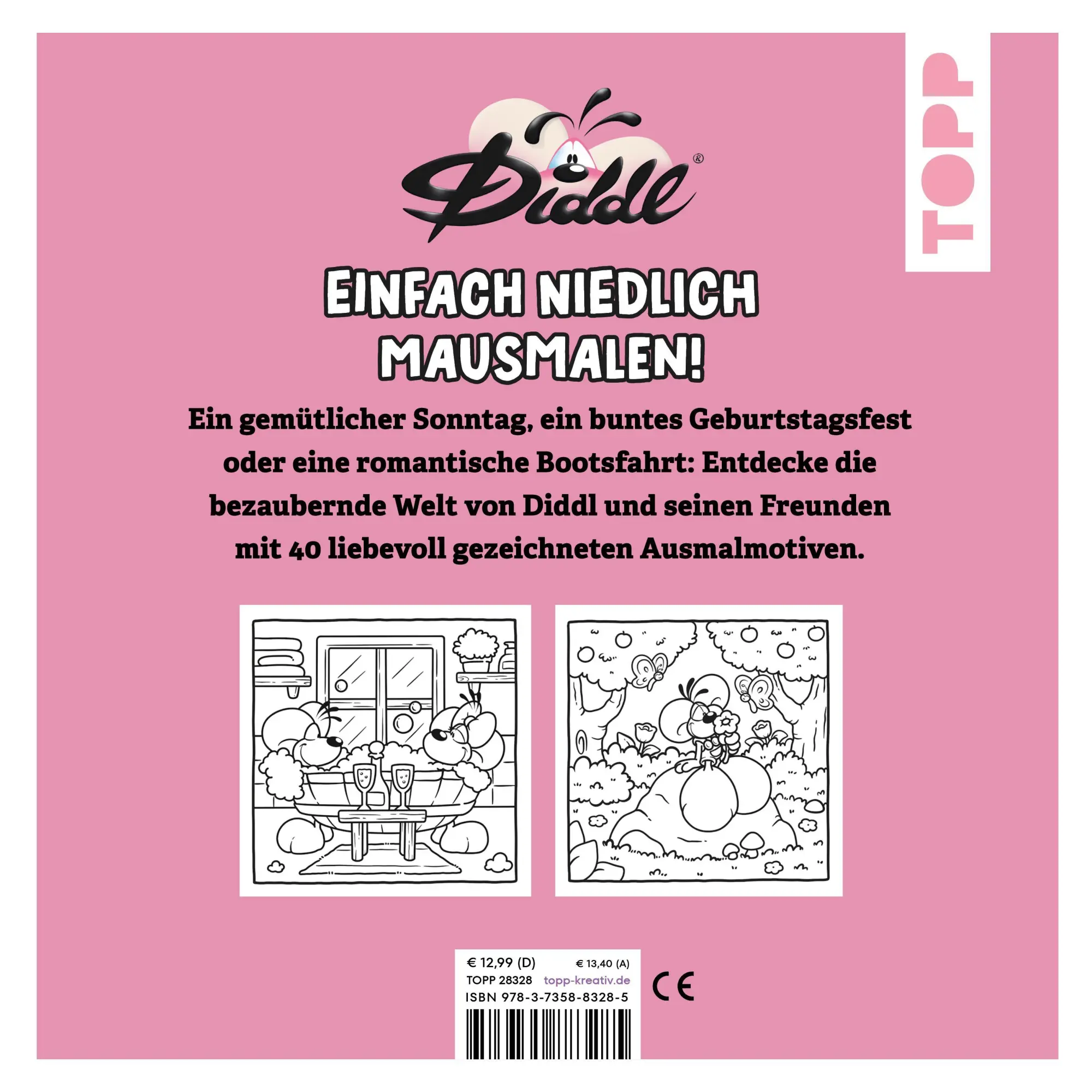 Bild: 9783735883285 | DIDDL - Cosy Life | Einfach niedlich ausmalen | Diddl (u. a.) | Buch