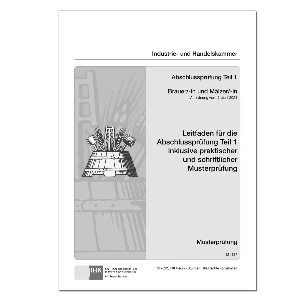 Cover: 9783958633285 | Brauer/-in und Mälzer/-in | Abschlussprüfung Teil 1 | Taschenbuch