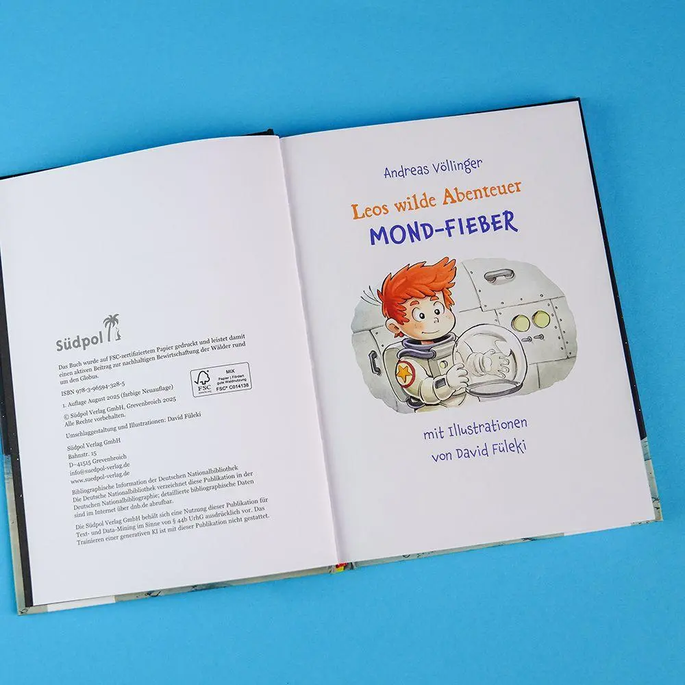 Bild: 9783965943285 | Leos wilde Abenteuer - Mond-Fieber | Andreas Völlinger | Buch | 112 S.