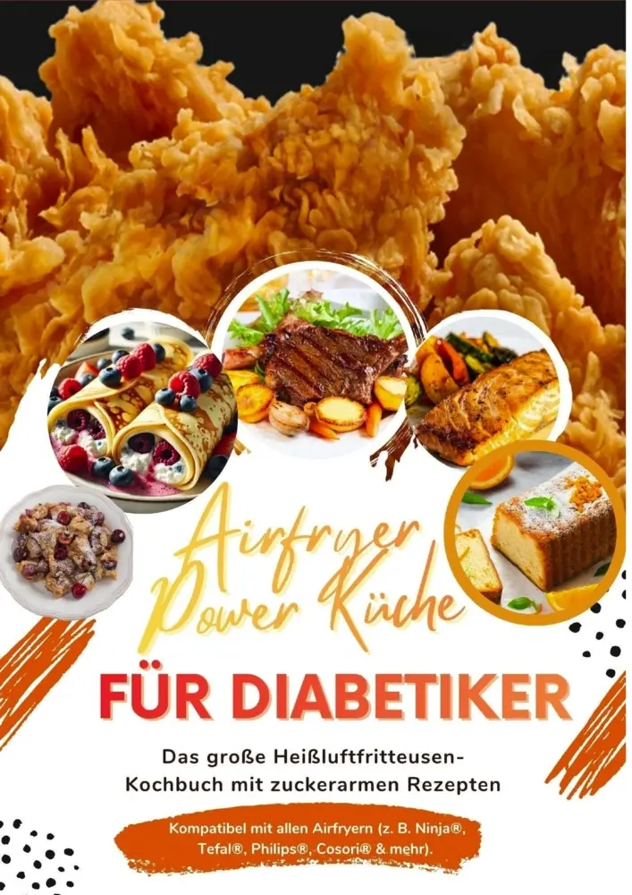 Cover: 9789403843285 | Airfryer Power Küche für Diabetiker: Das große...