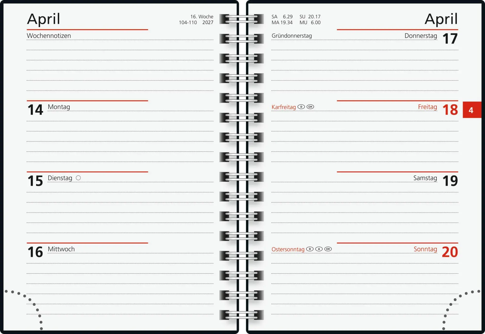 Bild: 4003273793385 | rido/idé 7013102027 Taschenkalender Mod. perfect/Technik I 2027...
