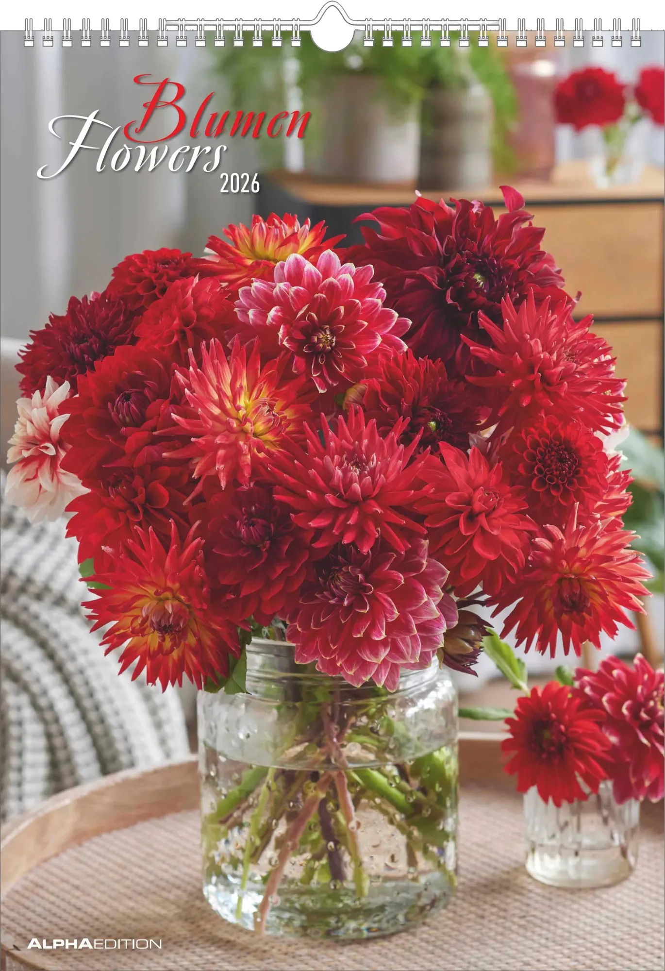 Cover: 4069095003385 | Blumen 2026 - Bildkalender A3 (29,7x42 cm) - Flowers - mit...