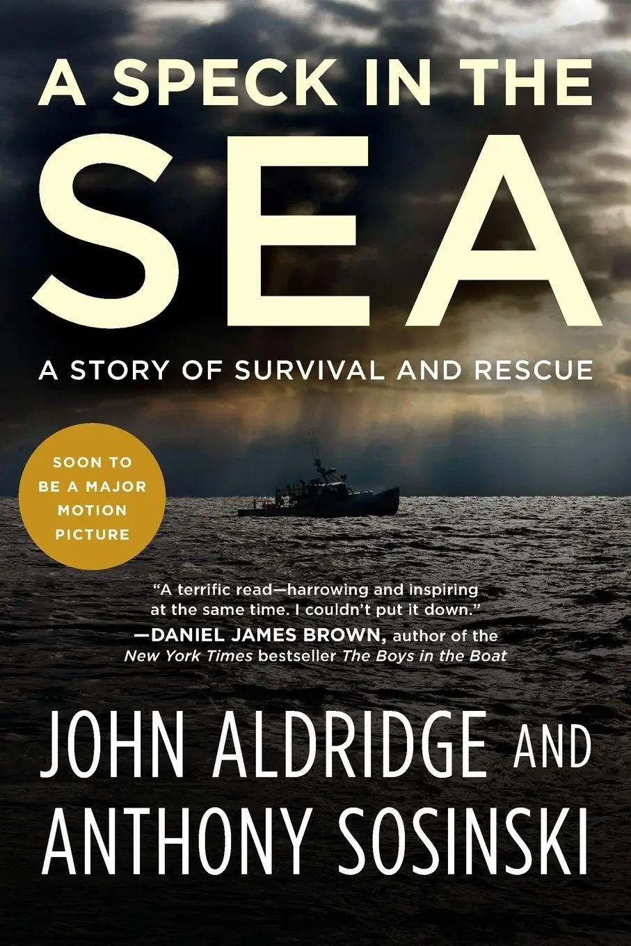 Cover: 9781602863385 | Speck in the Sea | A Story of Survival and Rescue | Aldridge (u. a.)