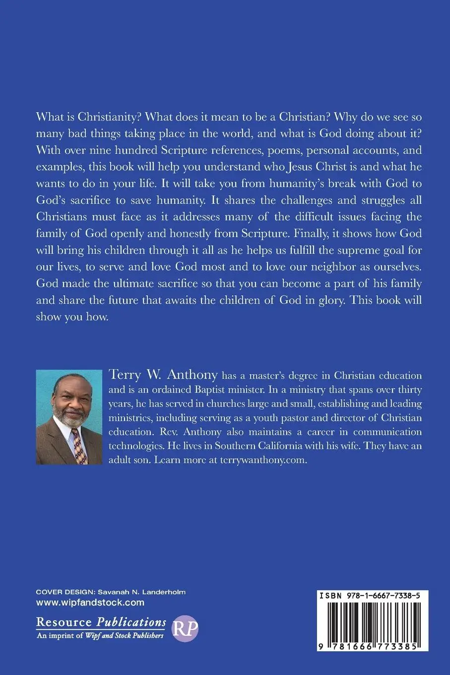 Rückseite: 9781666773385 | Child of God | Terry W. Anthony | Taschenbuch | Englisch | 2023