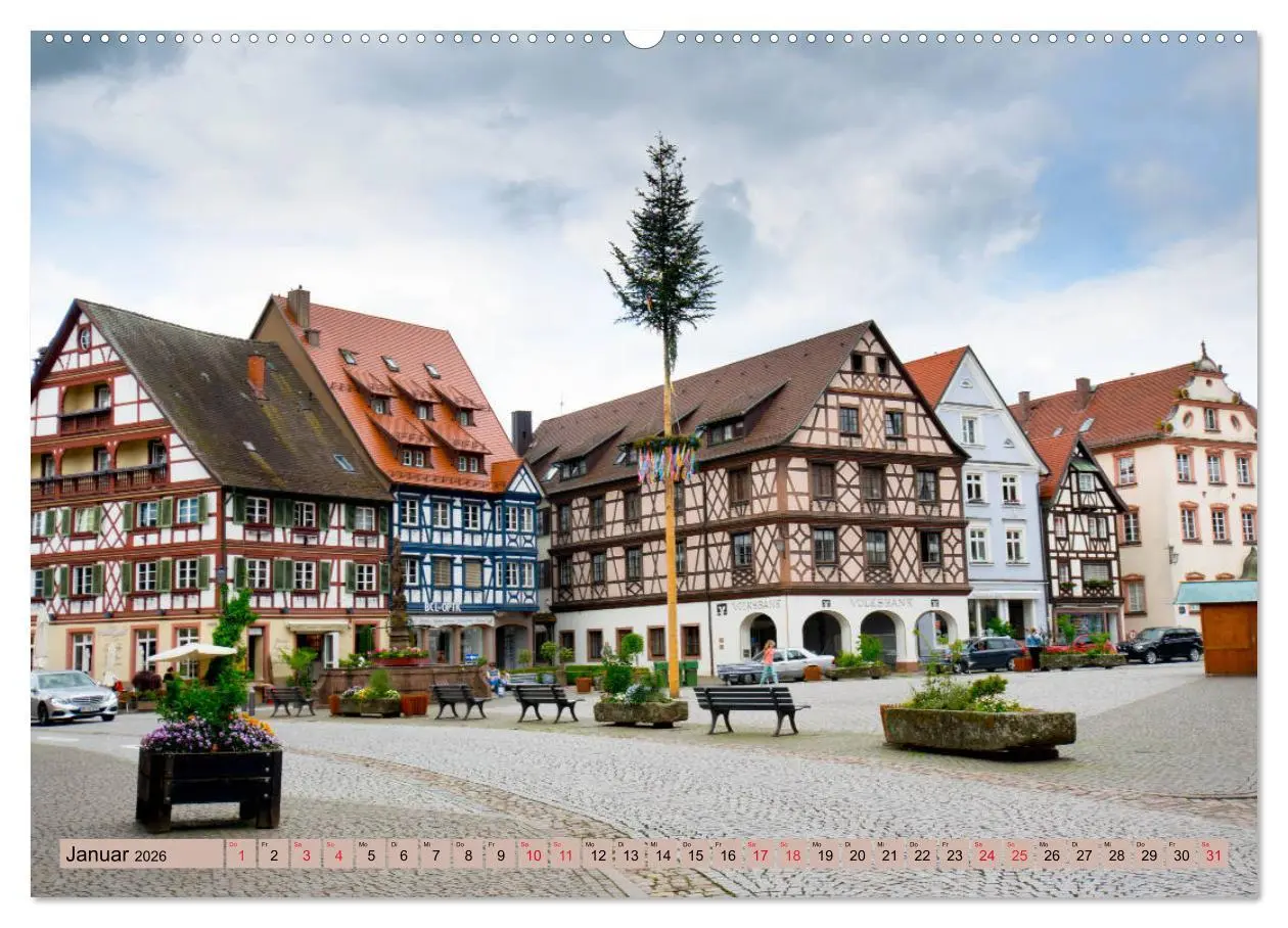 Bild: 9783457683385 | Historisches Gengenbach (hochwertiger Premium Wandkalender 2026 DIN...