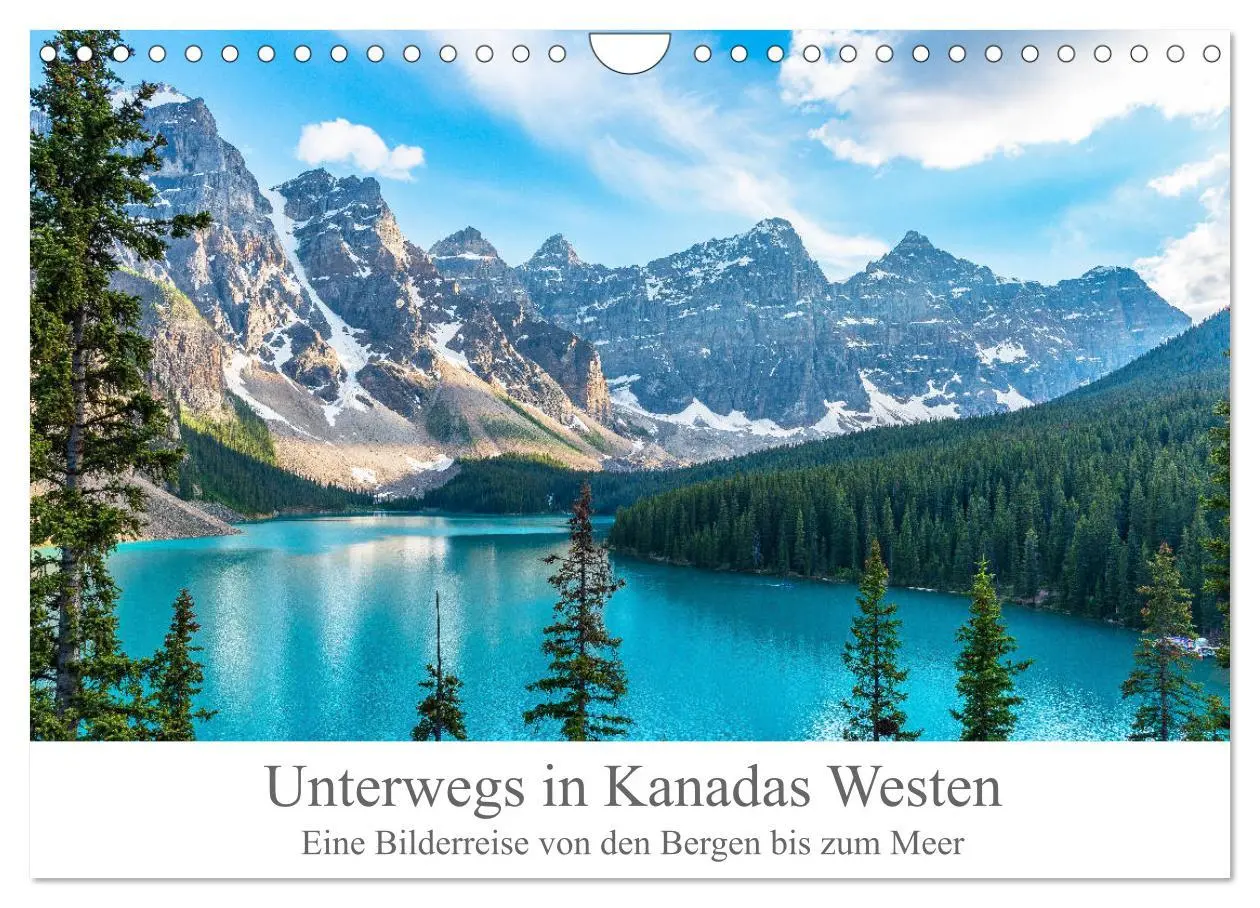 Cover: 9783457753385 | Unterwegs in Kanadas Westen (Wandkalender 2026 DIN A4 quer),...