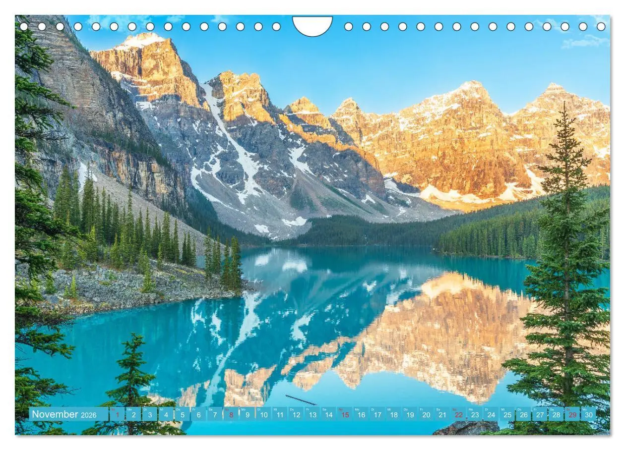 Bild: 9783457753385 | Unterwegs in Kanadas Westen (Wandkalender 2026 DIN A4 quer),...