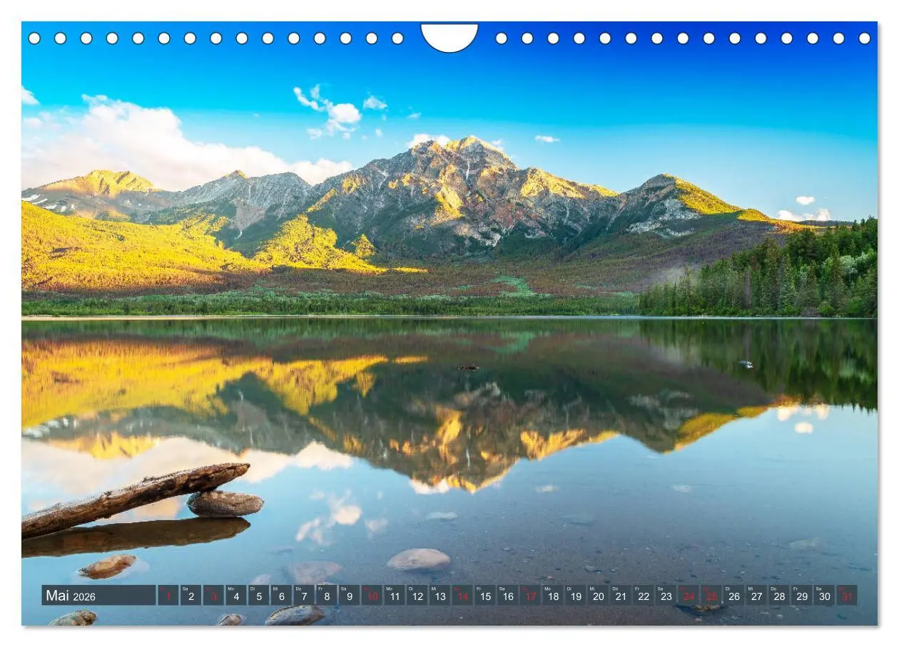 Bild: 9783457753385 | Unterwegs in Kanadas Westen (Wandkalender 2026 DIN A4 quer),...