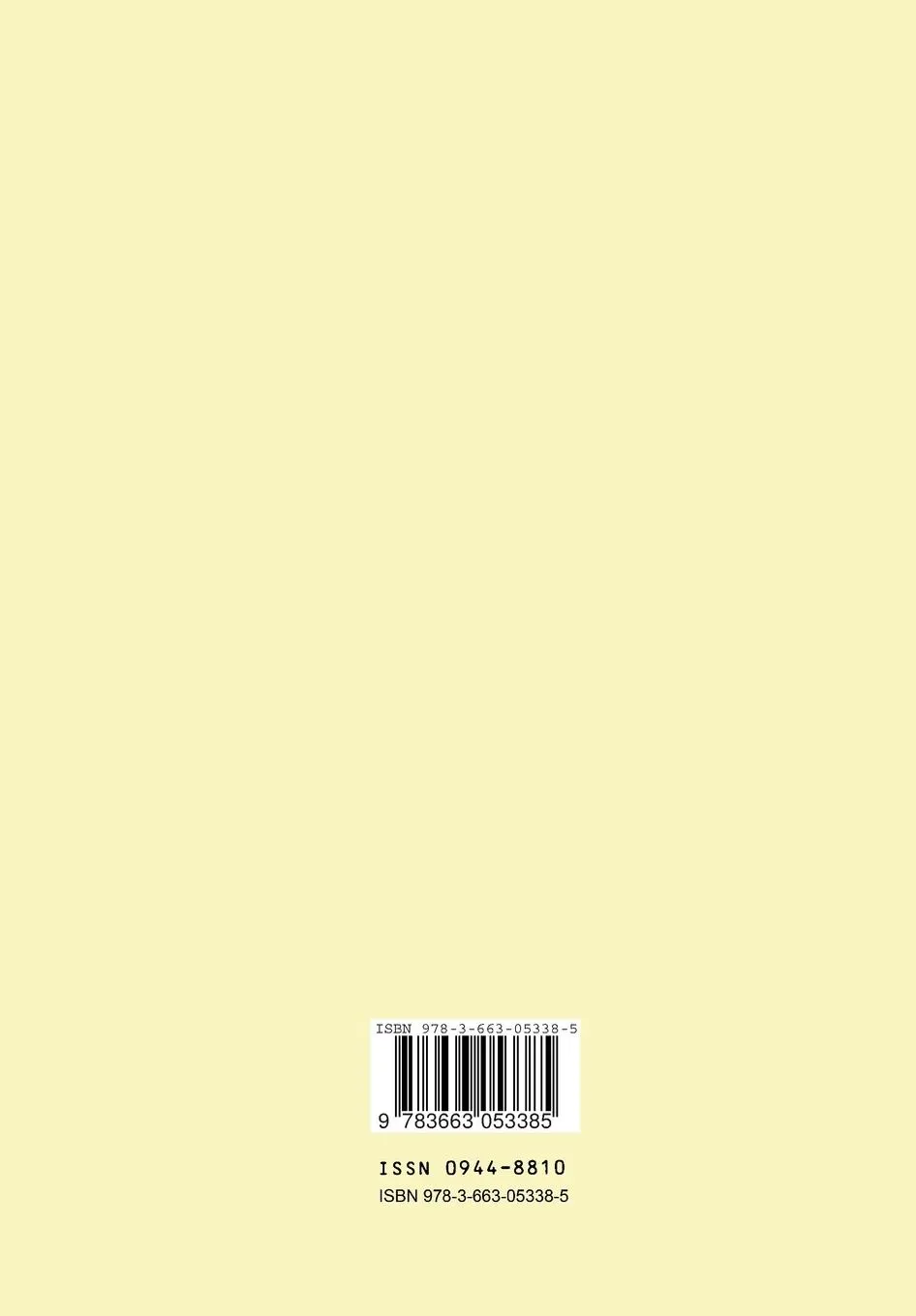 Rückseite: 9783663053385 | Bildhaftes Rechtsdenken | Recht als bejahte Ordnung | Großfeld | Buch