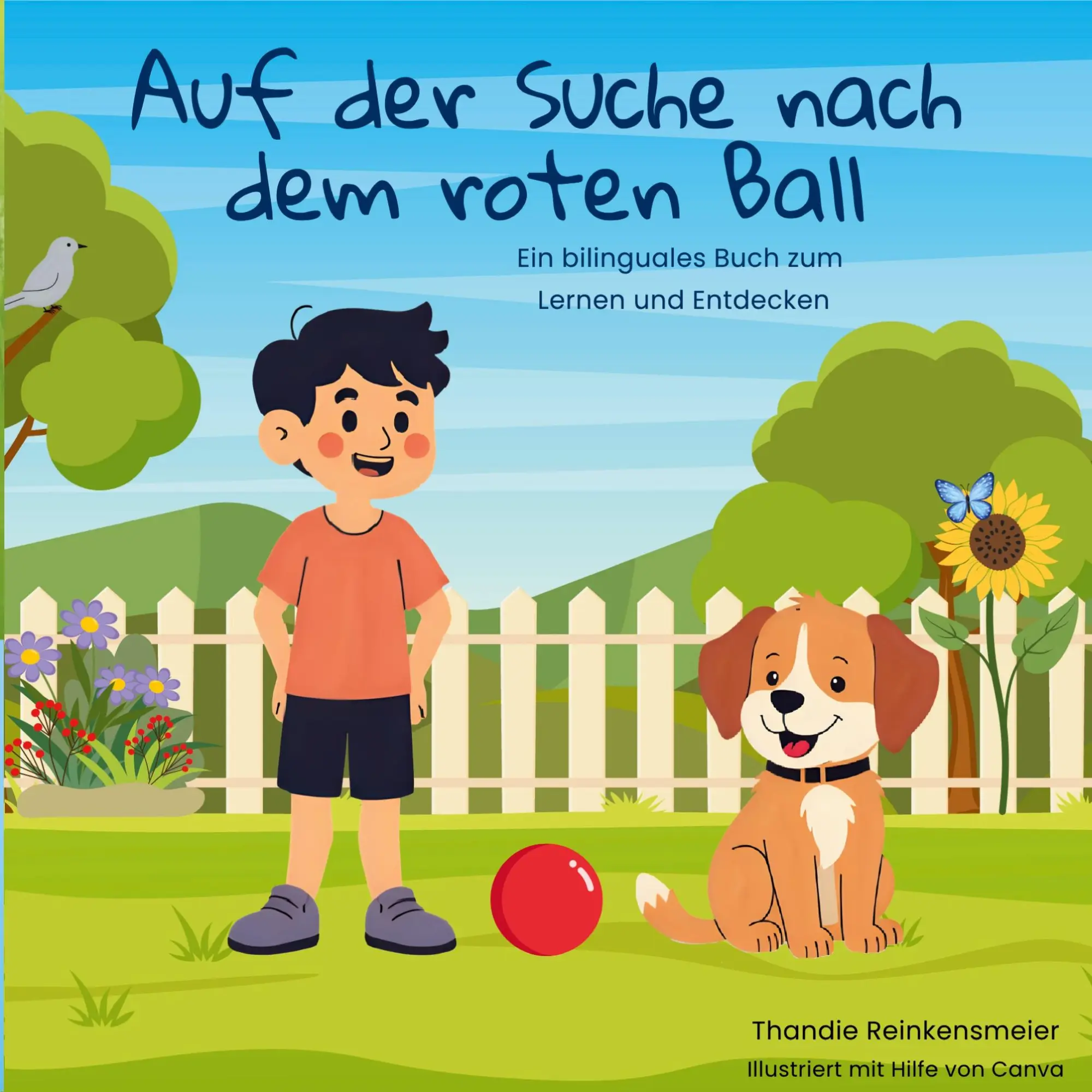 Cover: 9783819263385 | Auf der Suche nach dem roten Ball | Thandie Reinkensmeier | Buch