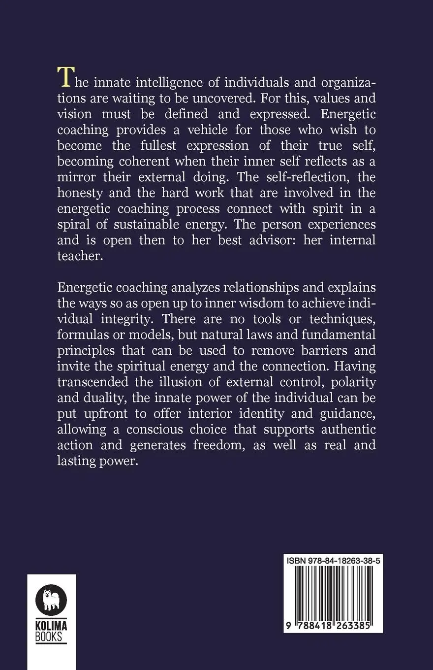 Rückseite: 9788418263385 | Energetic coaching | Being and Doing with Spirit | Collings (u. a.)