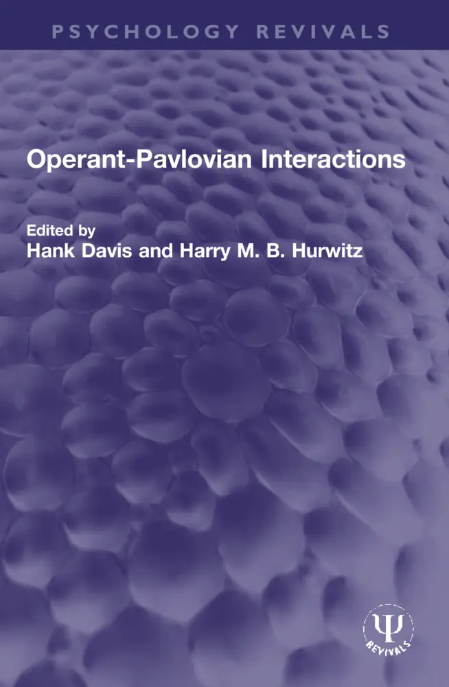 Cover: 9780367713485 | Operant-Pavlovian Interactions | Hank Davis (u. a.) | Taschenbuch