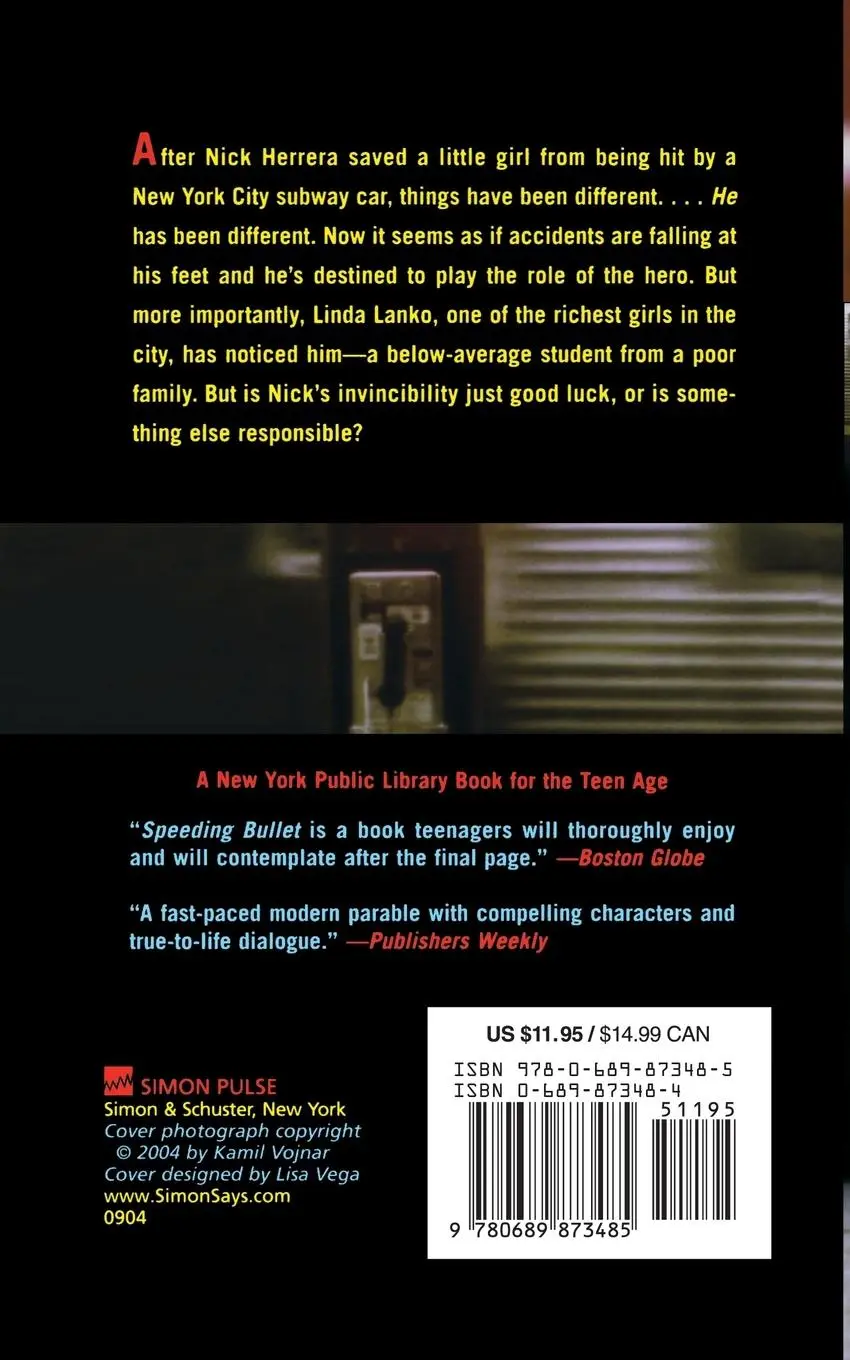 Rückseite: 9780689873485 | Speeding Bullet | Neal Shusterman | Taschenbuch | Englisch | 2004