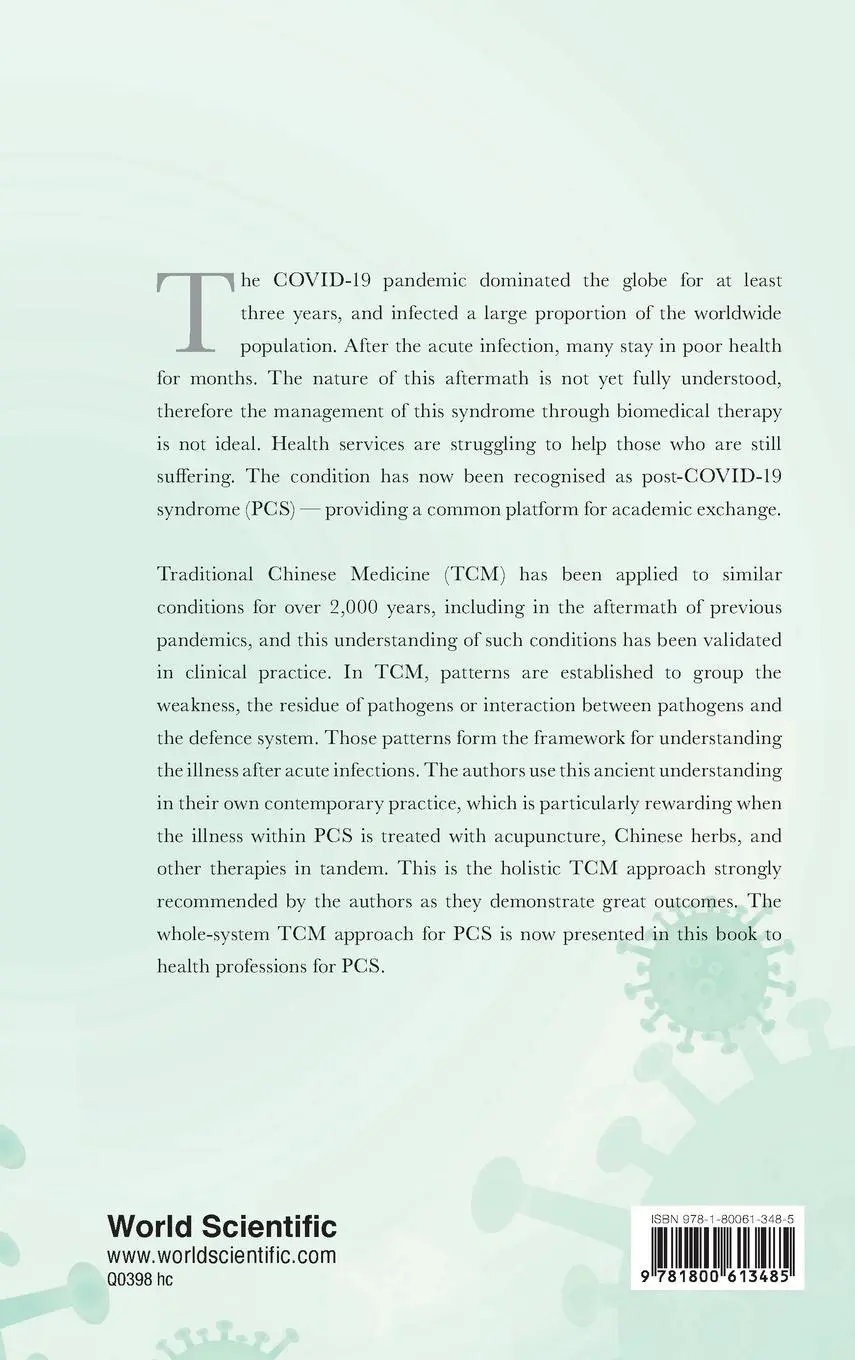 Rückseite: 9781800613485 | TRADITIONAL CHN MED IN TREATMENT OF POST-COVID-19 SYNDROME | Jiang