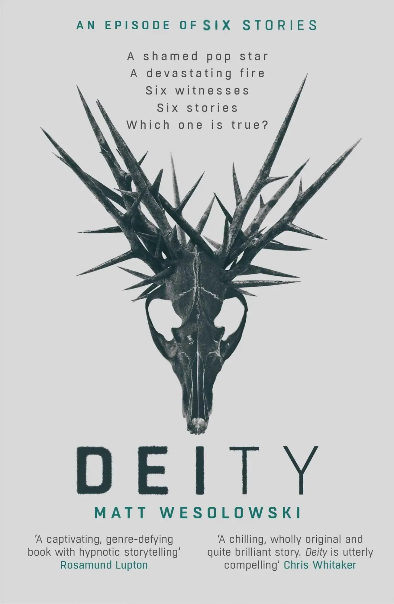 Cover: 9781913193485 | Deity | Matt Wesolowski | Taschenbuch | Kartoniert / Broschiert | 2021