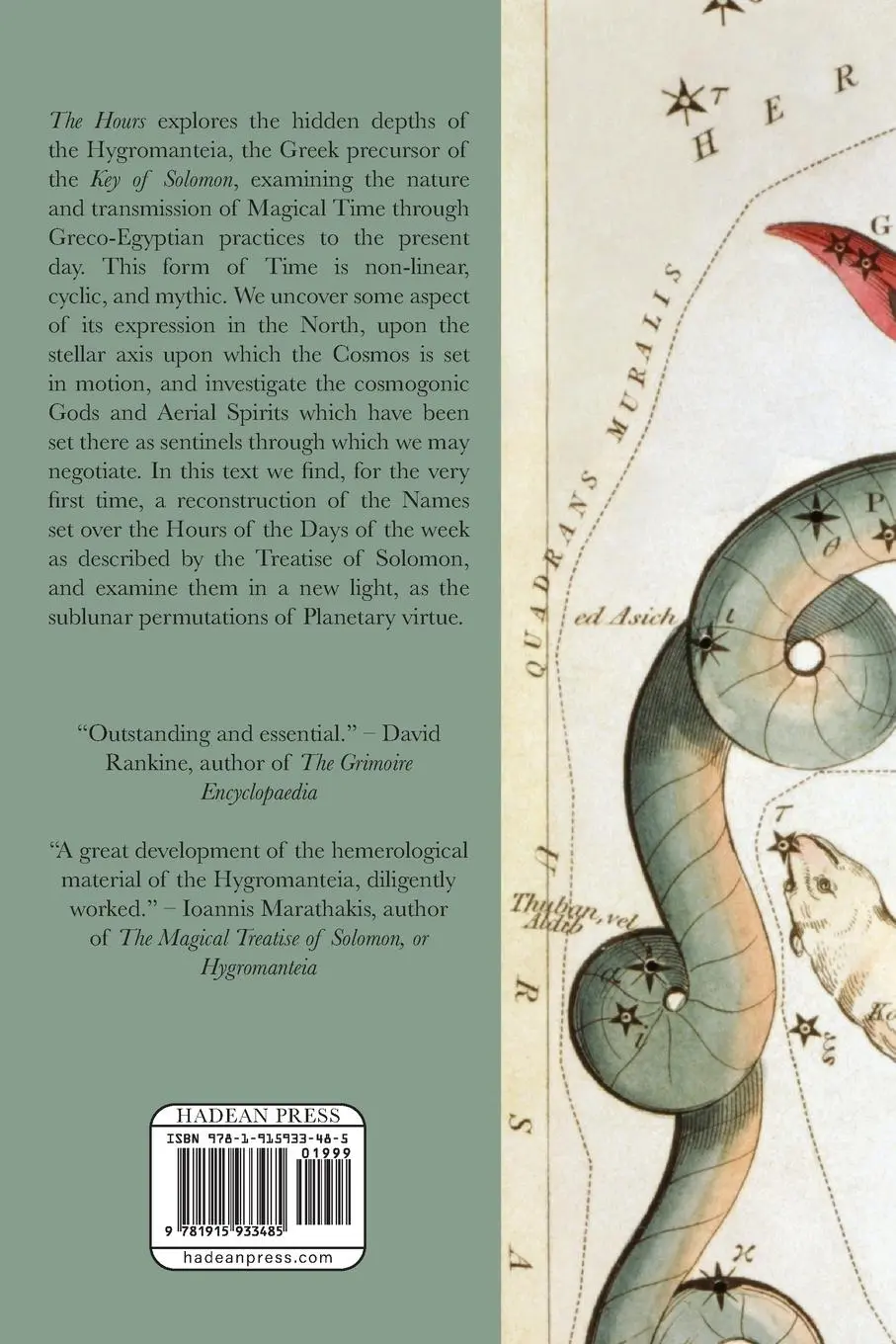 Rückseite: 9781915933485 | The Hours | The ¿¿¿¿¿¿¿¿ of Hygromanteia | Mat Hadfield | Taschenbuch