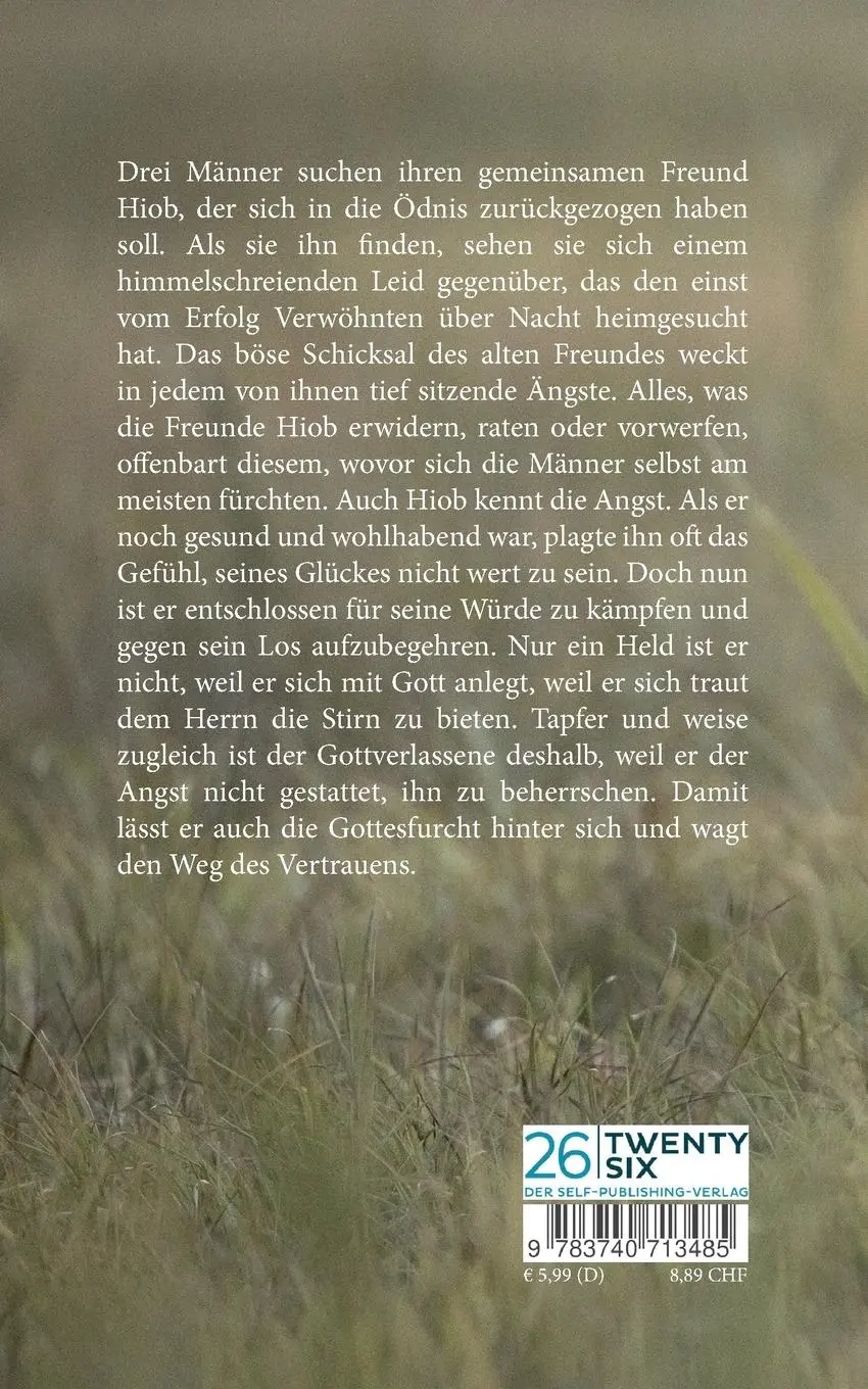 Rückseite: 9783740713485 | Hiobs Freunde | Ein denkwürdiger Besuch | Leonard Heffels | Buch