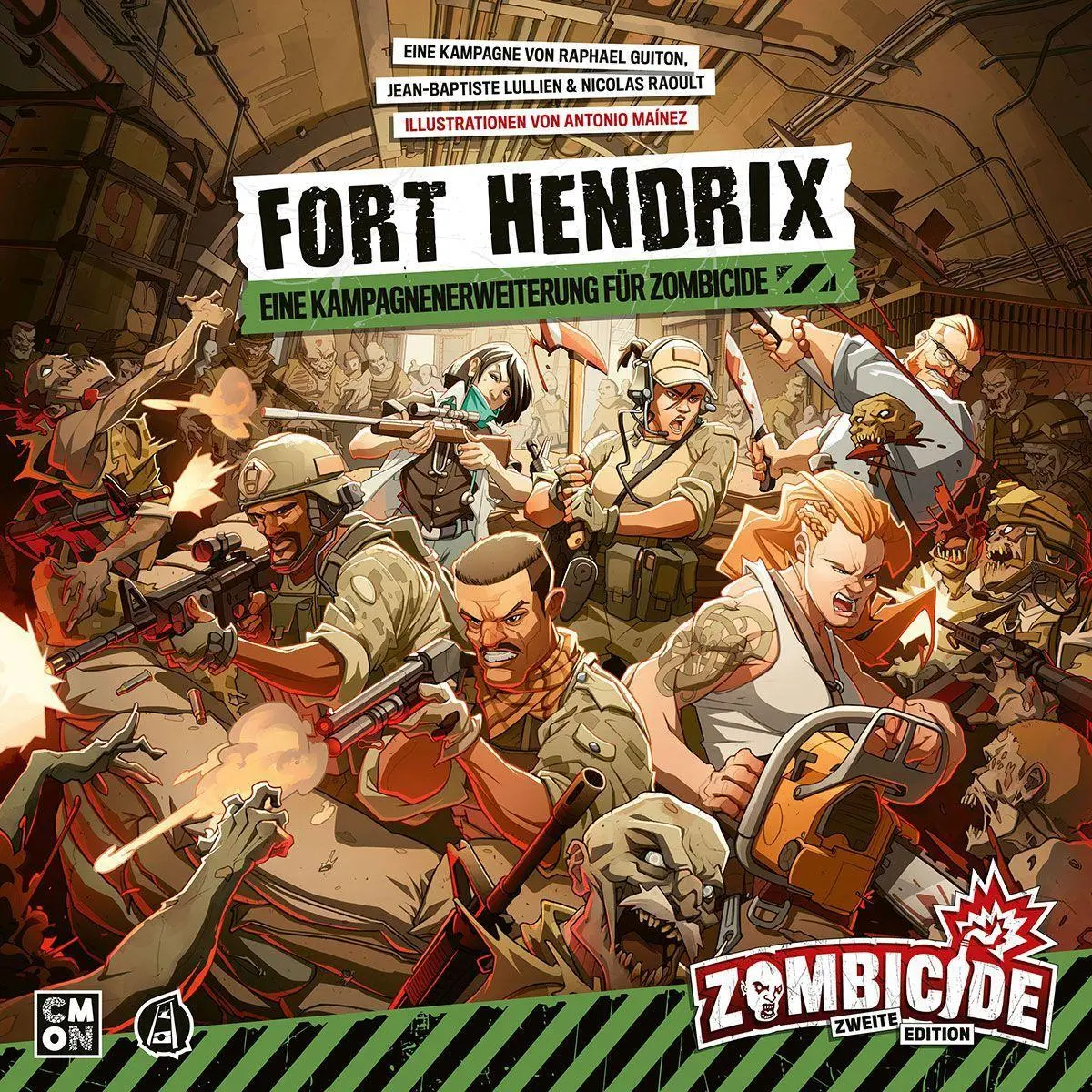 Cover: 4015566603585 | Zombicide 2nd Edition: Fort Hendrix | Raphael Guiton (u. a.) | Spiel
