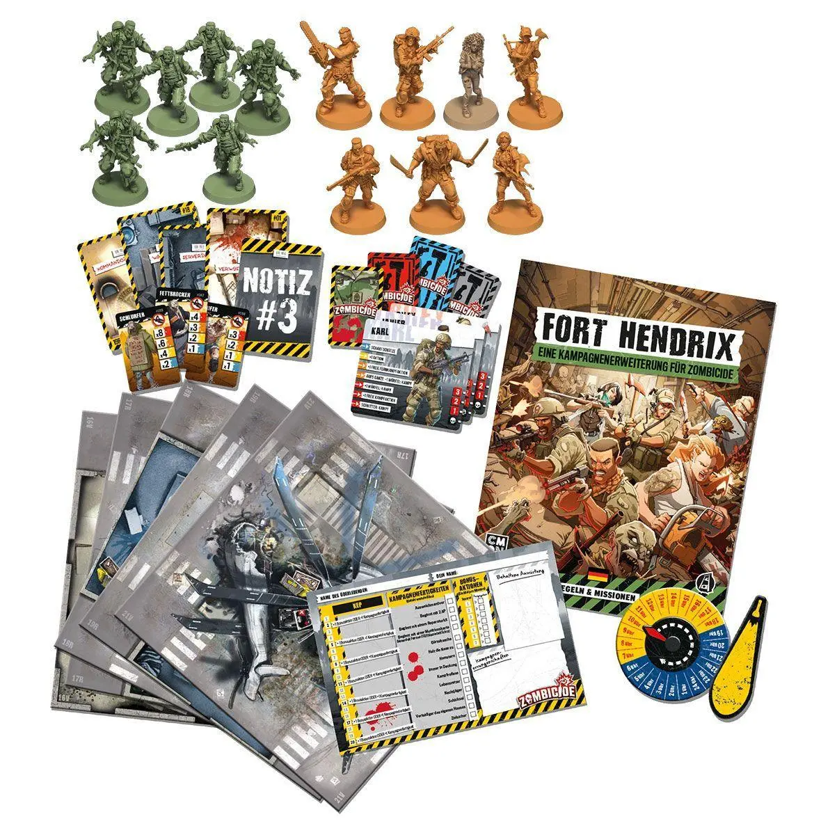 Bild: 4015566603585 | Zombicide 2nd Edition: Fort Hendrix | Raphael Guiton (u. a.) | Spiel