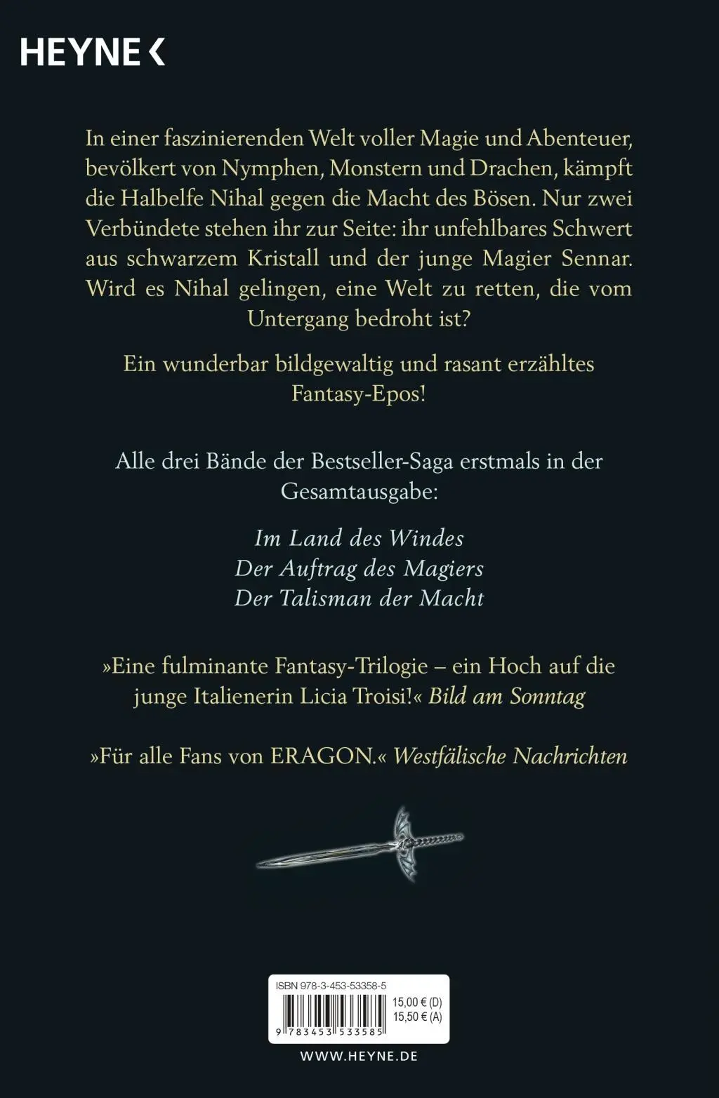 Bild: 9783453533585 | Die Drachenkämpferin | Licia Troisi | Taschenbuch | 1280 S. | Deutsch