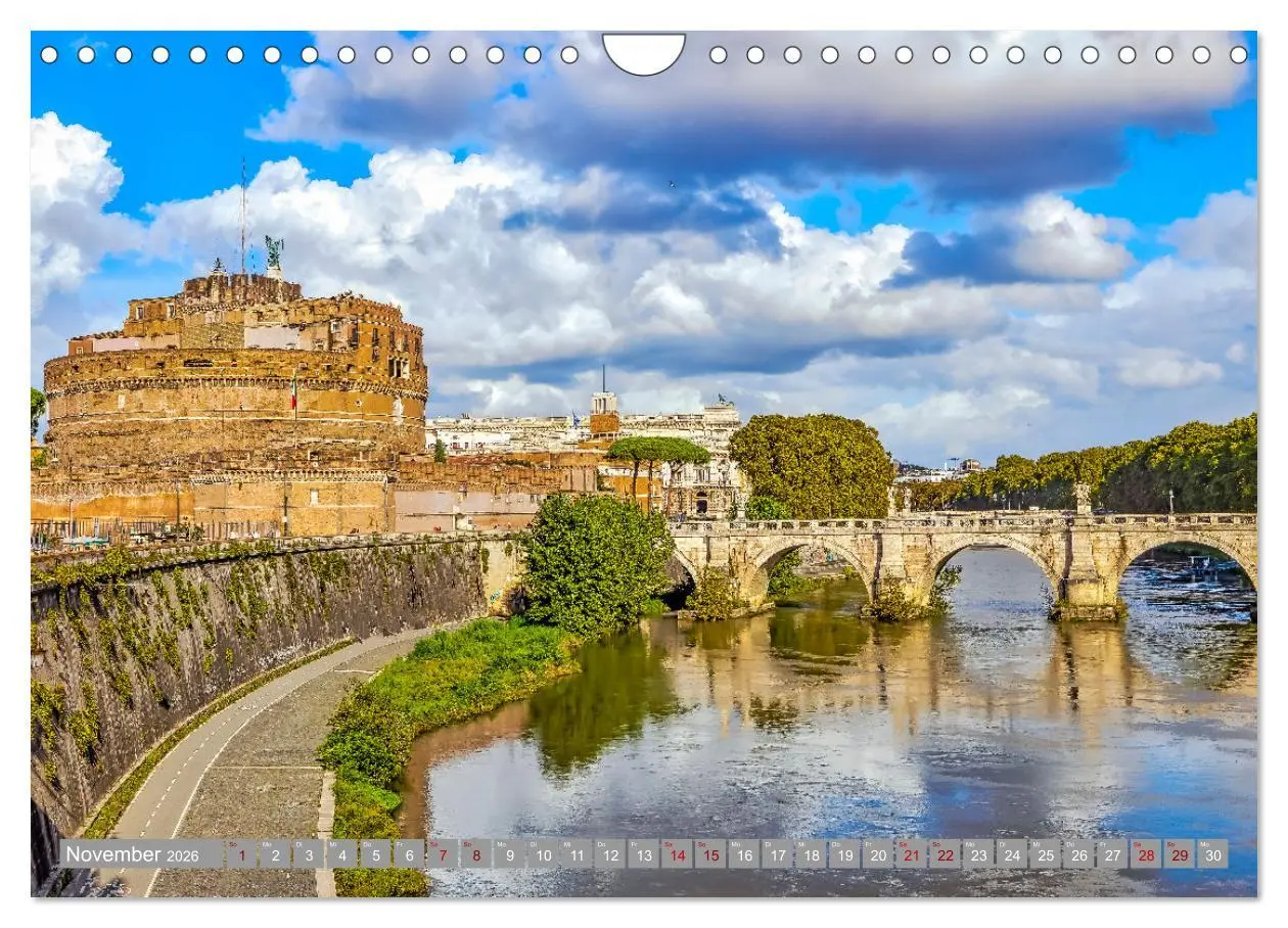 Bild: 9783457663585 | Rom - Ewige Stadt am Tiber (Wandkalender 2026 DIN A4 quer),...
