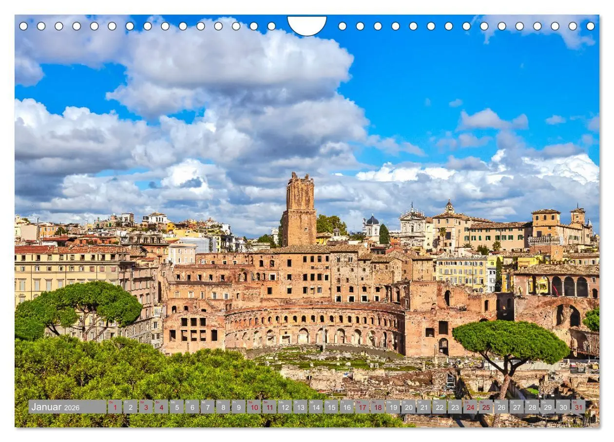 Bild: 9783457663585 | Rom - Ewige Stadt am Tiber (Wandkalender 2026 DIN A4 quer),...