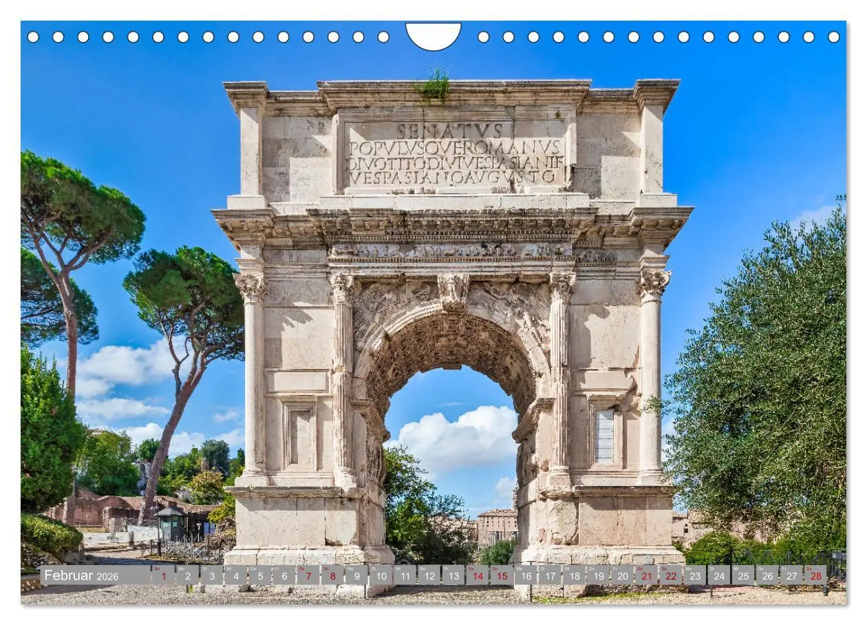Bild: 9783457663585 | Rom - Ewige Stadt am Tiber (Wandkalender 2026 DIN A4 quer),...