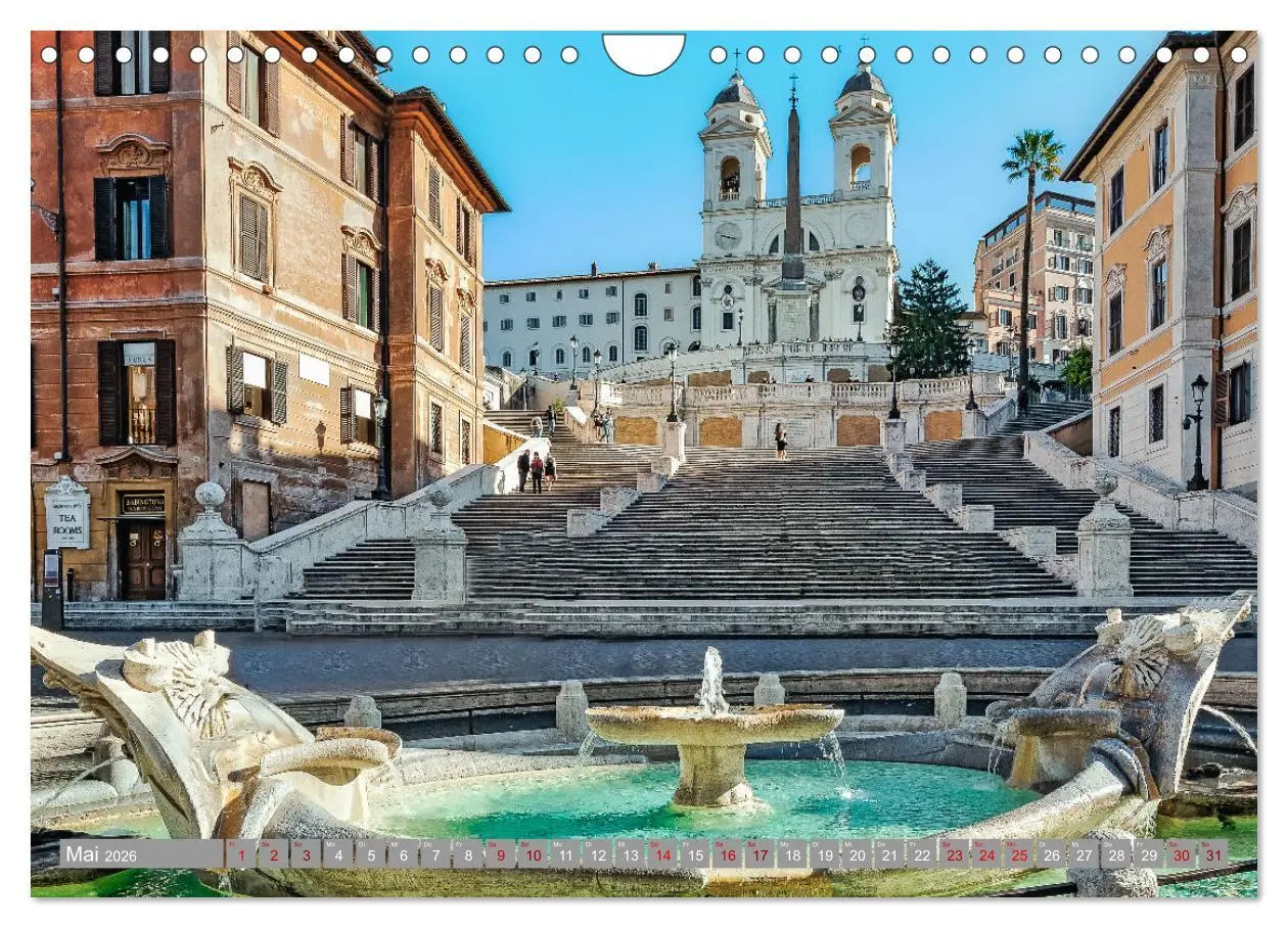 Bild: 9783457663585 | Rom - Ewige Stadt am Tiber (Wandkalender 2026 DIN A4 quer),...