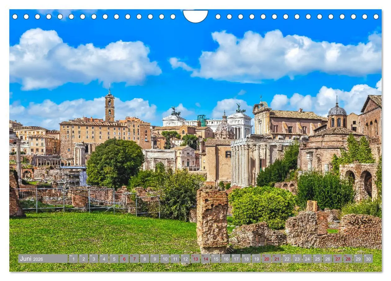 Bild: 9783457663585 | Rom - Ewige Stadt am Tiber (Wandkalender 2026 DIN A4 quer),...
