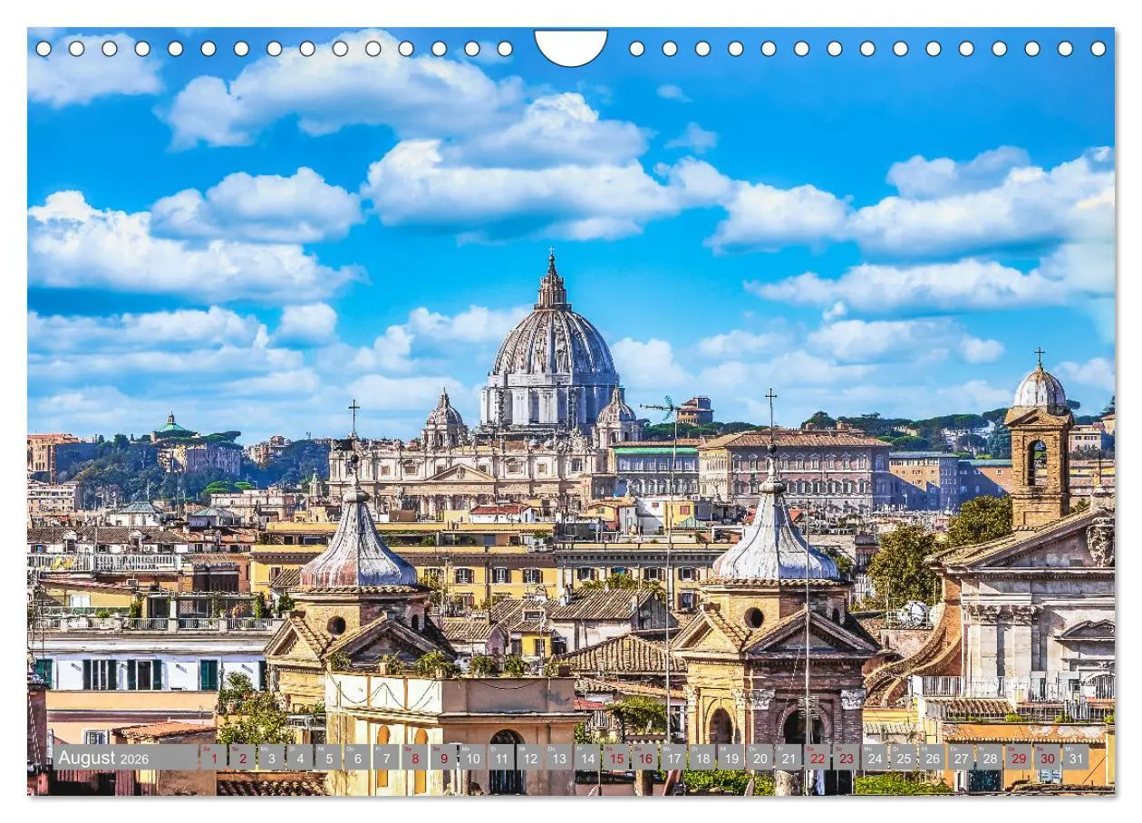 Bild: 9783457663585 | Rom - Ewige Stadt am Tiber (Wandkalender 2026 DIN A4 quer),...