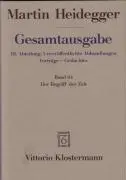 Cover: 9783465033585 | Gesamtausgabe Bd. 64. Der Begriff der Zeit | Martin Heidegger | Buch