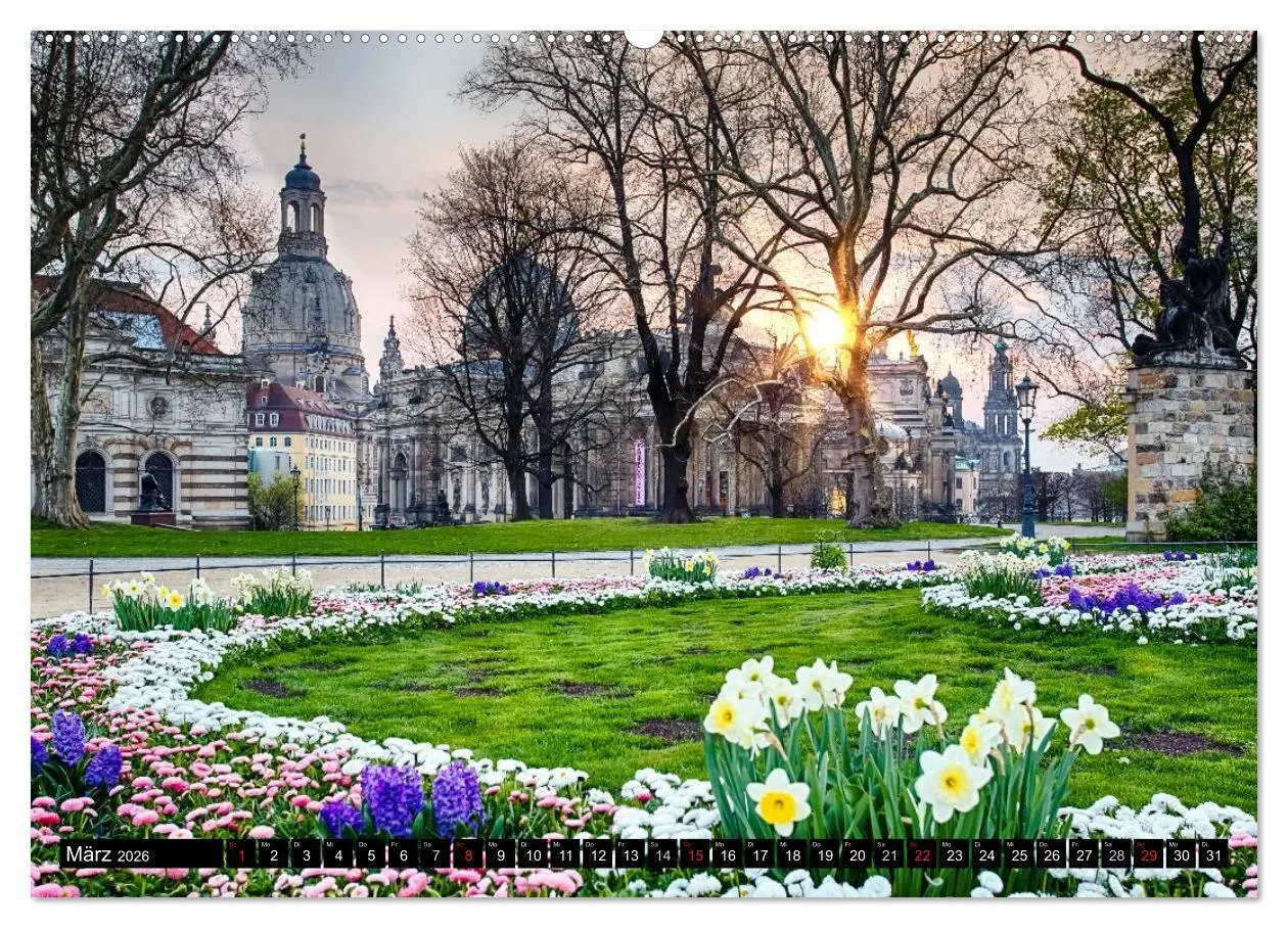 Bild: 9783516133585 | WUNDERVOLLES DRESDEN (Wandkalender 2026 DIN A2 quer), CALVENDO...