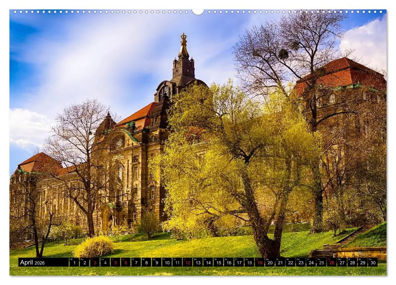 Bild: 9783516133585 | WUNDERVOLLES DRESDEN (Wandkalender 2026 DIN A2 quer), CALVENDO...