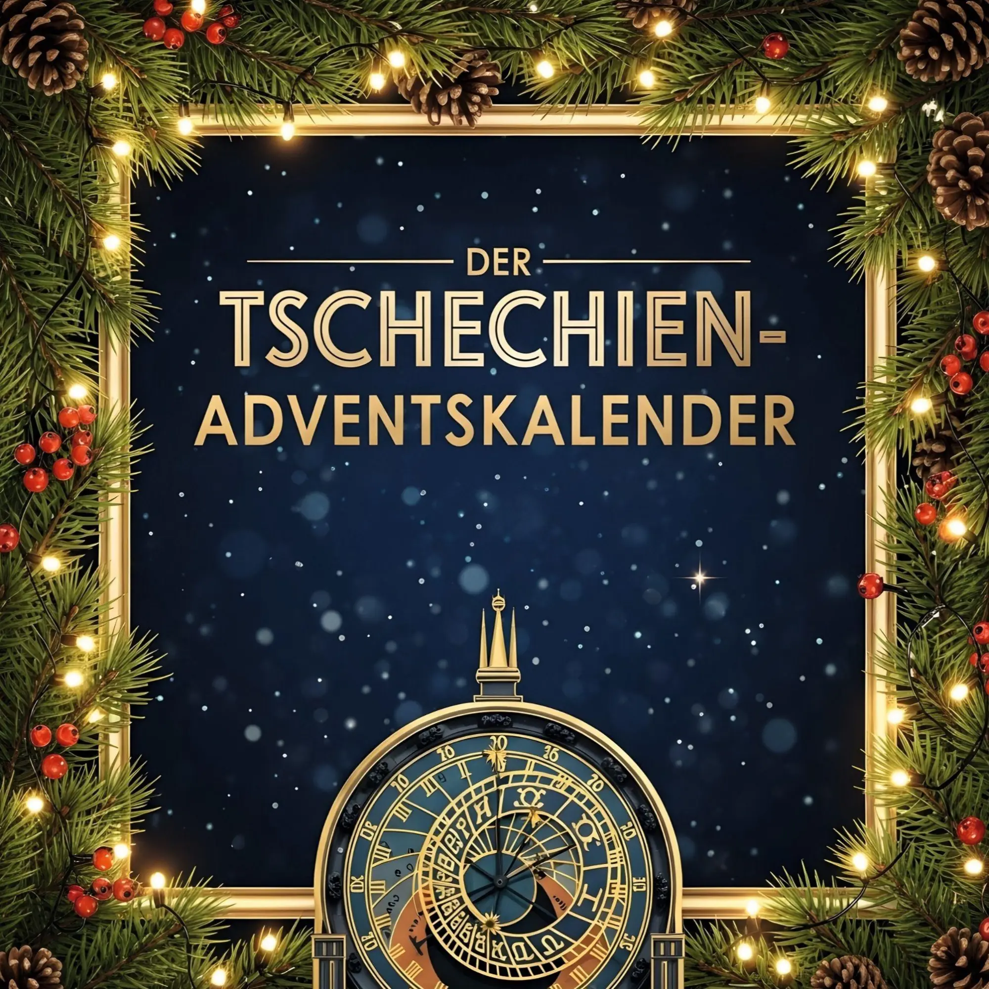Cover: 9783695333585 | Der Tschechien-Adventskalender | Jakob Lehmann | Taschenbuch | Deutsch