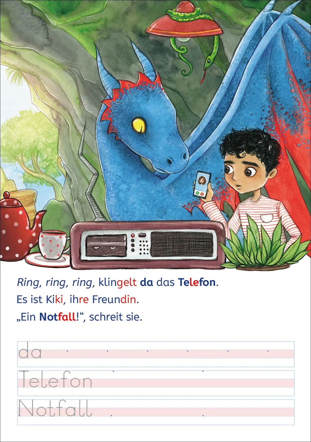Bild: 9783743223585 | Leselöwen - Lesen und schreiben lernen mit Spurrillen - Notfall im...