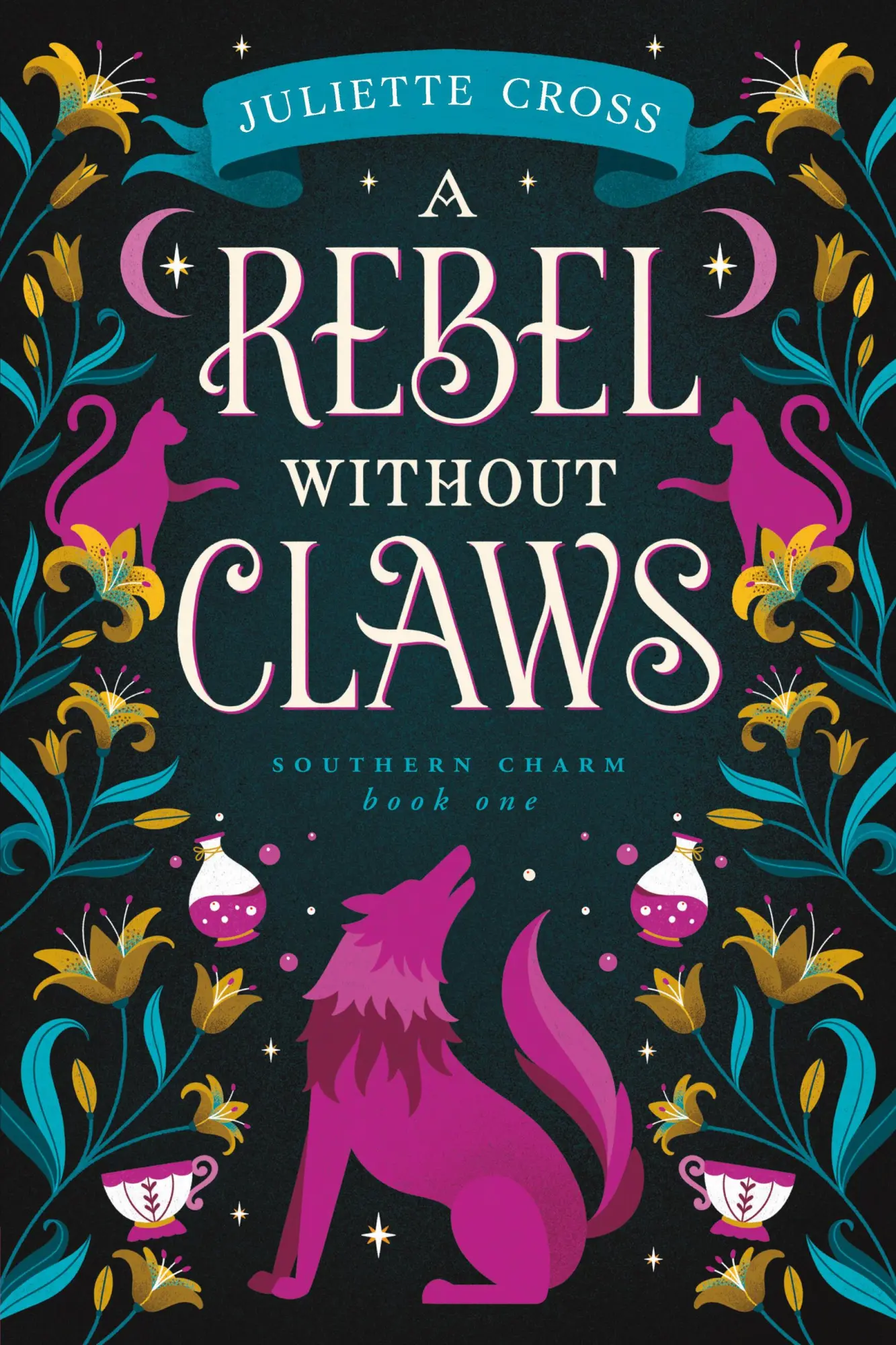 Cover: 9781454953685 | A Rebel Without Claws | Southern Charm Book One | Juliette Cross