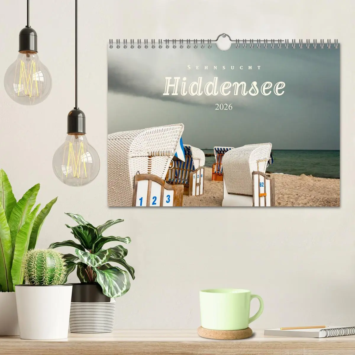 Bild: 9783516053685 | Sehnsucht Hiddensee 2026 (Wandkalender 2026 DIN A4 quer), CALVENDO...