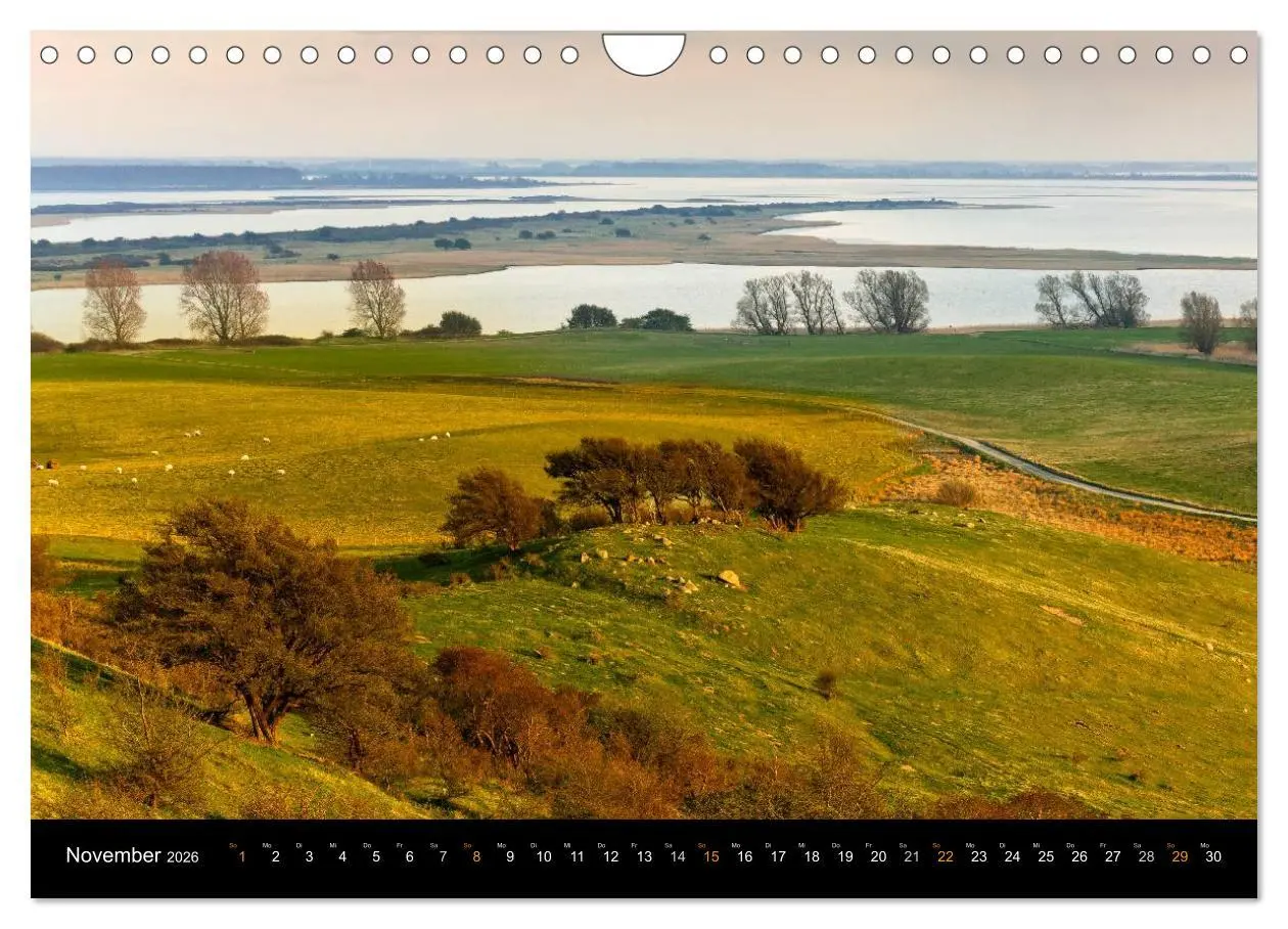 Bild: 9783516053685 | Sehnsucht Hiddensee 2026 (Wandkalender 2026 DIN A4 quer), CALVENDO...