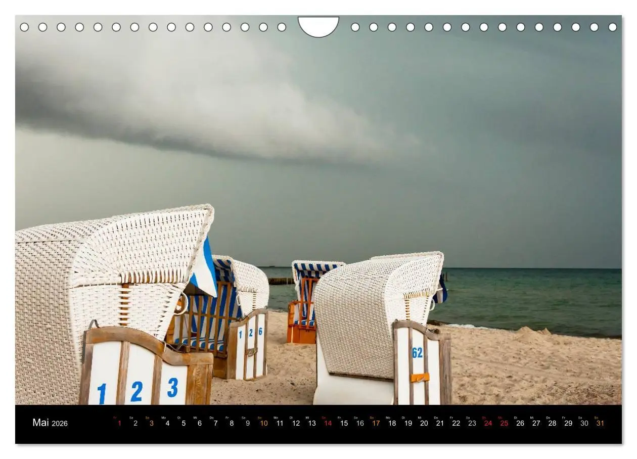 Bild: 9783516053685 | Sehnsucht Hiddensee 2026 (Wandkalender 2026 DIN A4 quer), CALVENDO...