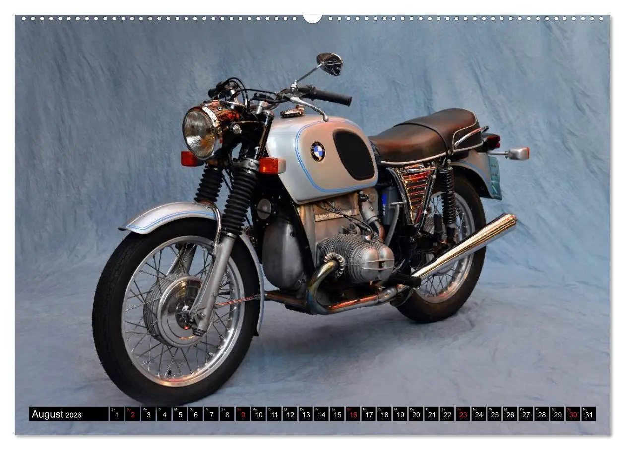 Bild: 9783516123685 | BMW R 60/5 (hochwertiger Premium Wandkalender 2026 DIN A2 quer),...