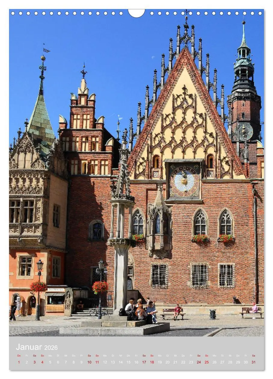 Bild: 9783516293685 | Breslau - Historische Mitte und Dominsel (Wandkalender 2026 DIN A3...
