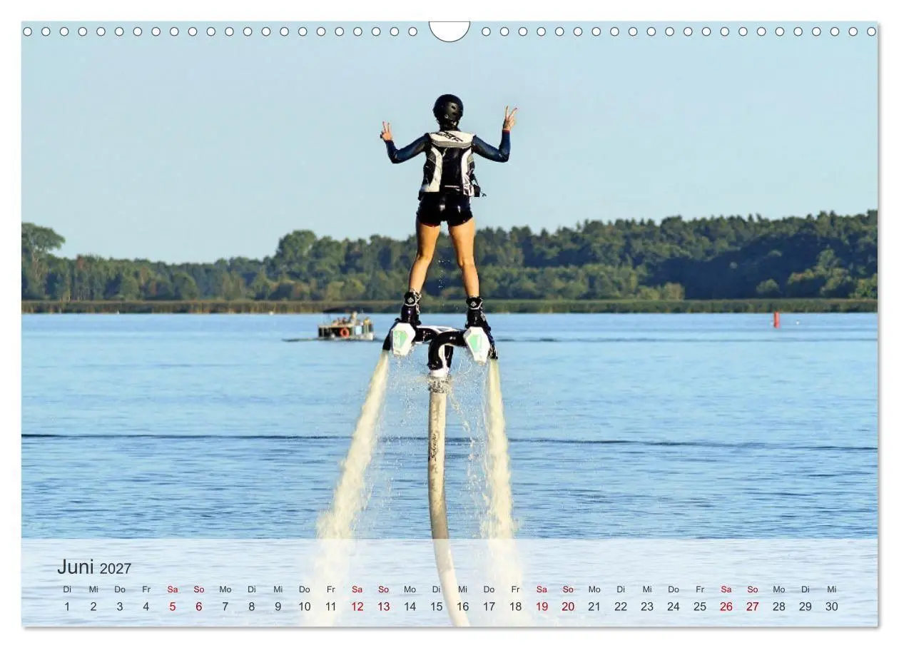 Bild: 9783569383685 | Wassersport - Fun pur (Wandkalender 2027 DIN A3 quer), CALVENDO...