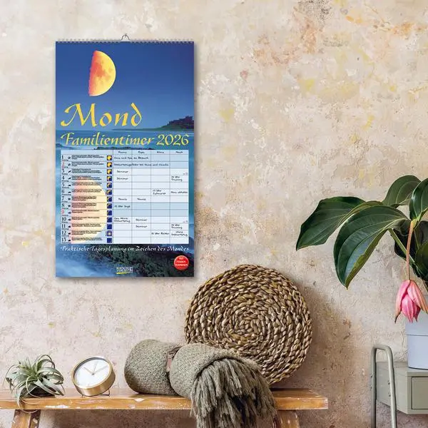 Bild: 9783731883685 | Mond-Familientimer 2026 | Verlag Korsch | Kalender | 13 S. | Deutsch