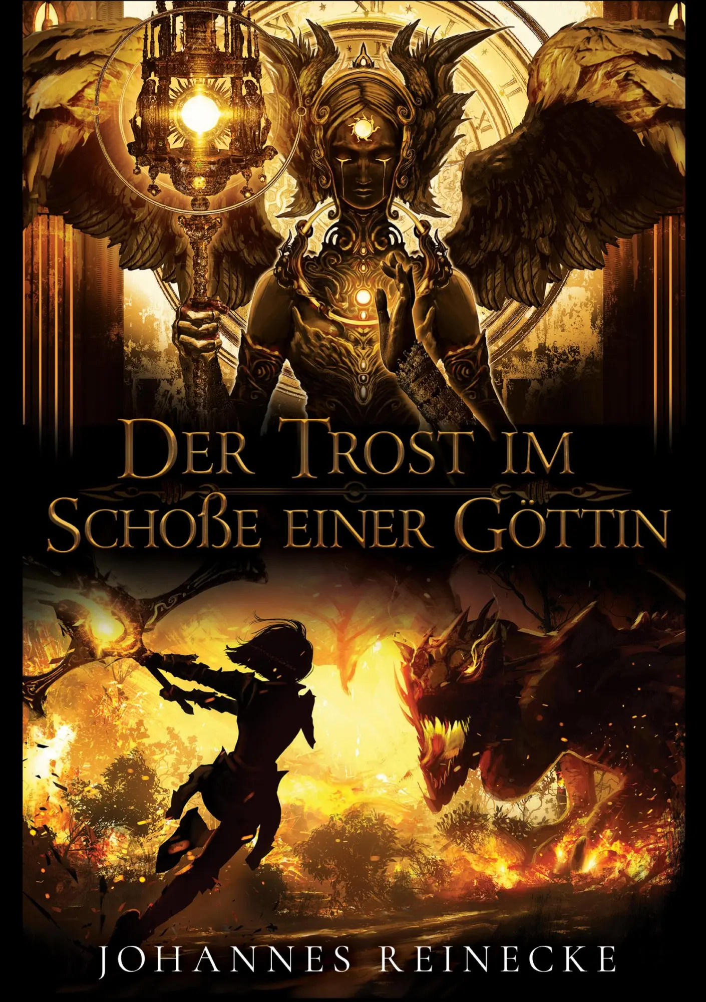 Cover: 9783758303685 | Der Trost im Schoße einer Göttin | Johannes Reinecke | Taschenbuch